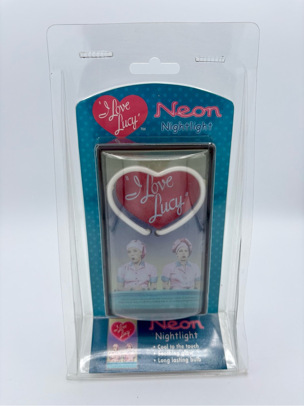 I Love Lucy Night Light Neon Nightlight NEW in Box Collectible TV Memorabilia